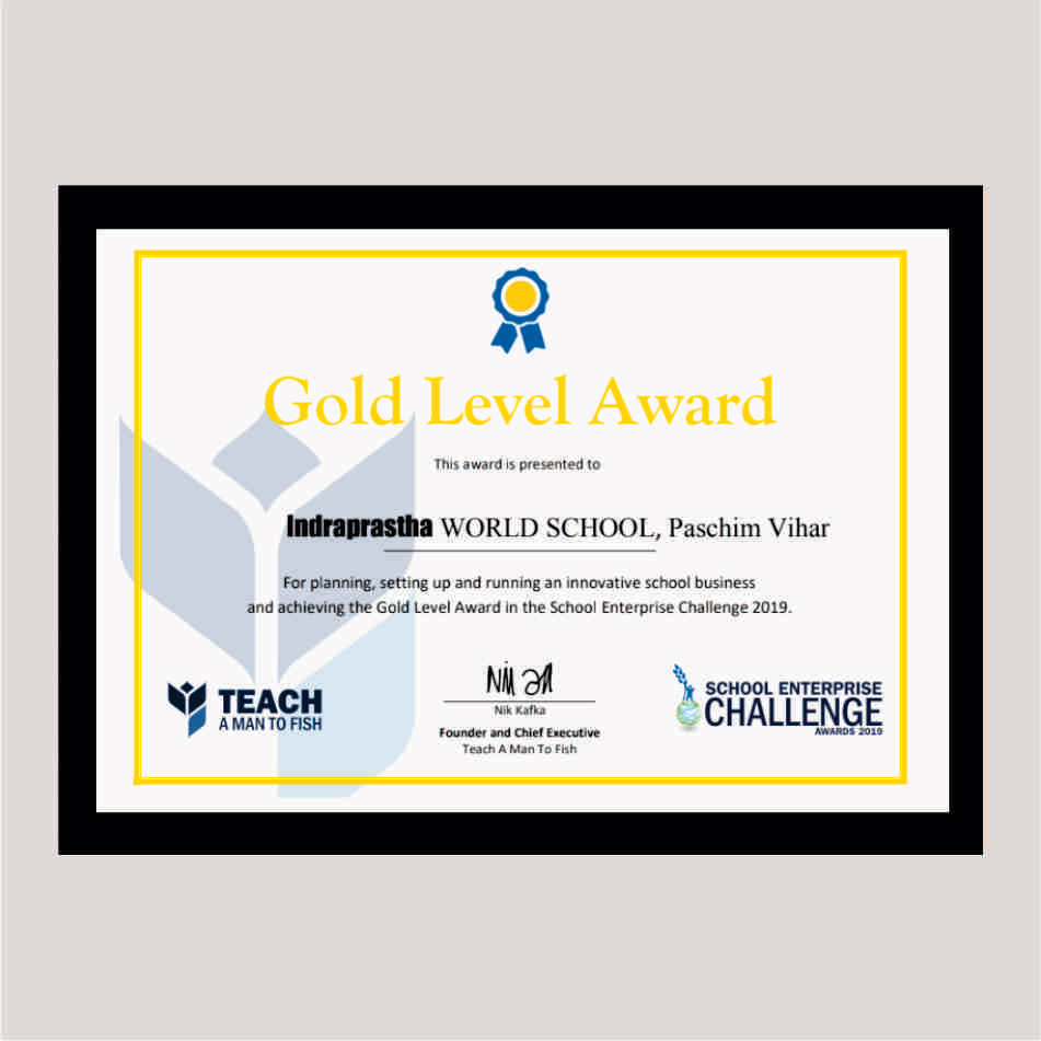 Gold Level Award