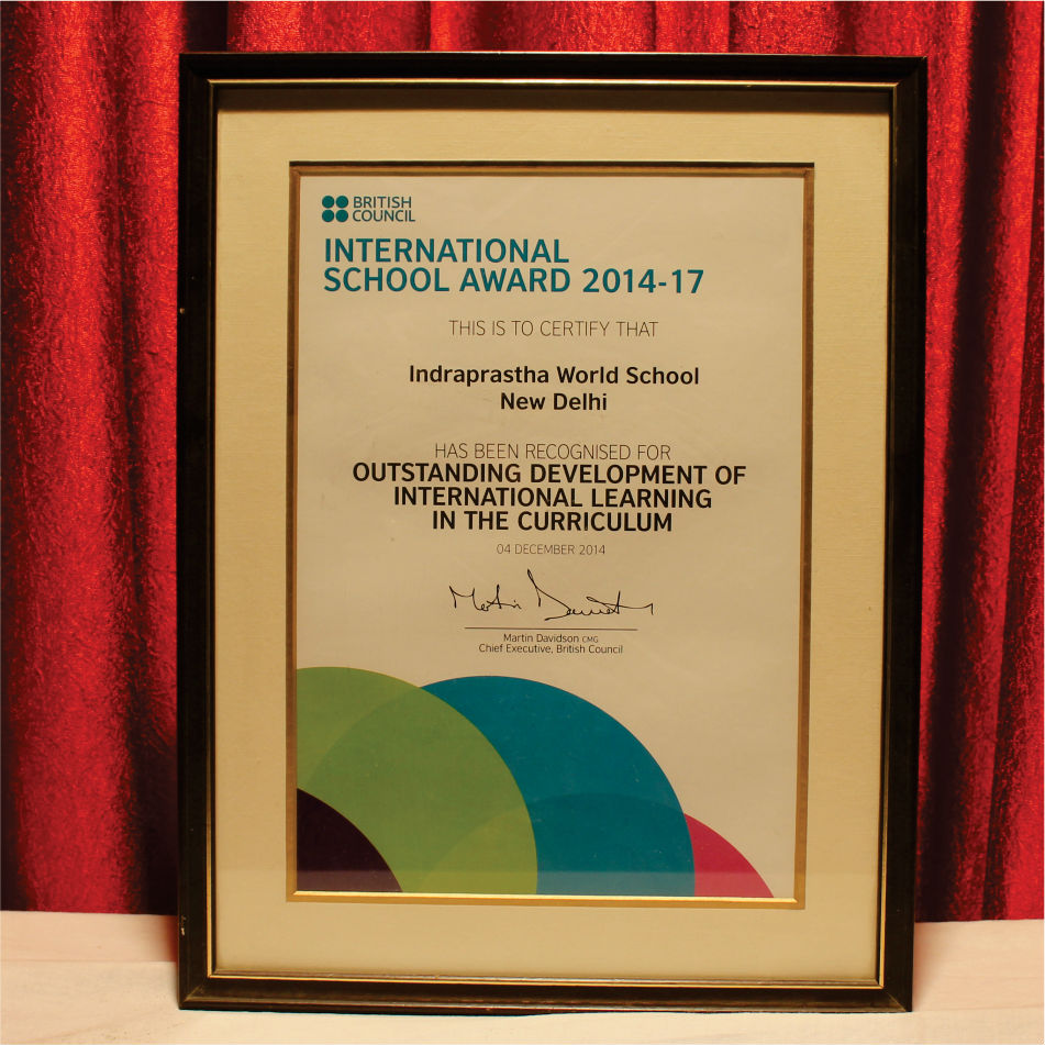 International School Award 2014-17