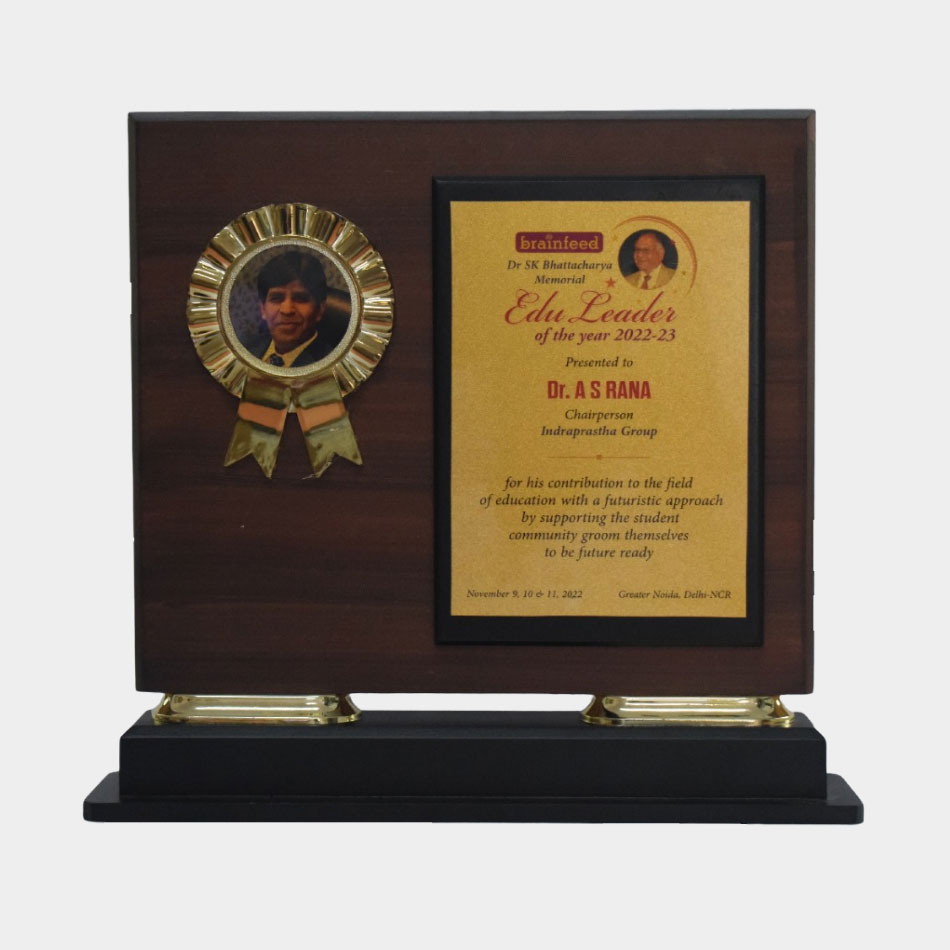 Honoured with the Dr S.K. Bhattacharya Memorial , Edu. Leader of the Year 2022-2023